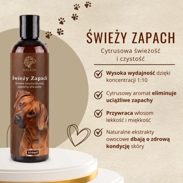 Świeży Zapach - Szampon neutralizujący psie zapachy
